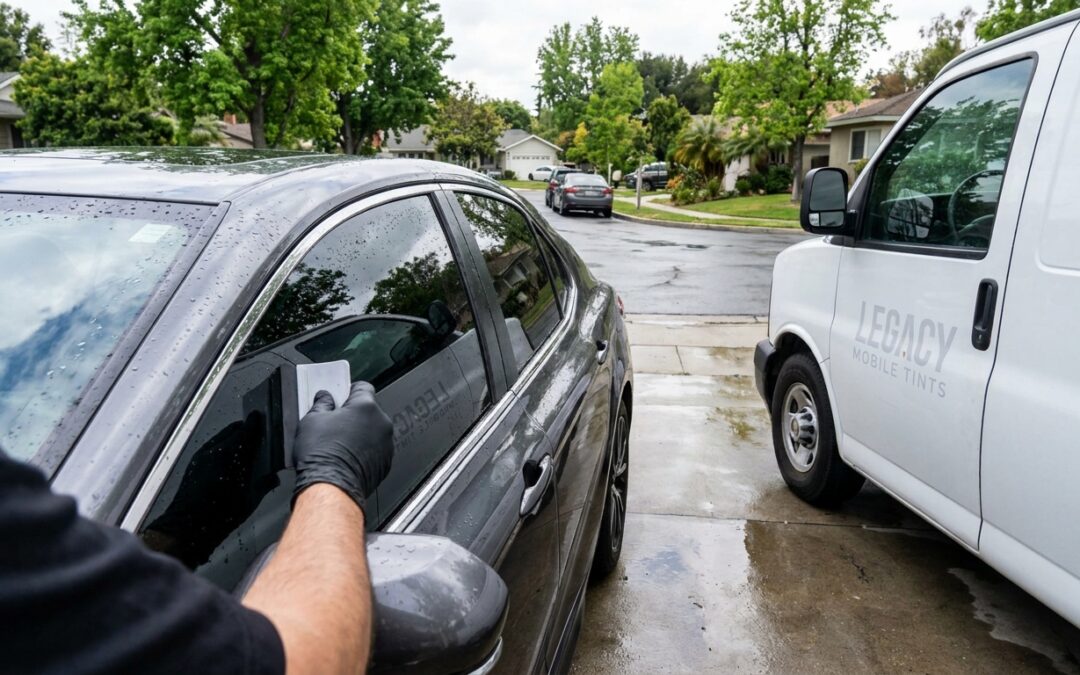 Is It Okay If It Rains After Getting Your Windows Tinted?